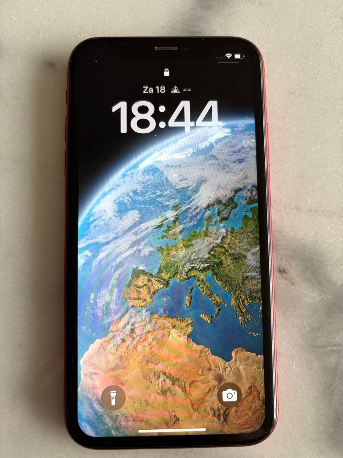 iPhone XR Rood 64GB- Achterkant beschadigd, Telecommunicatie, Mobiele telefoons | Apple iPhone, Gebruikt, IPhone XR, Ophalen of Verzenden