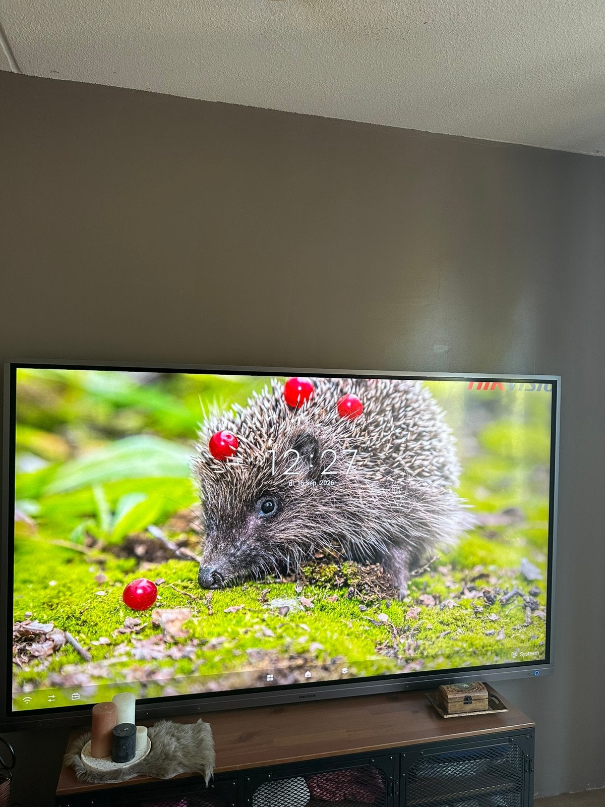 “Touchscreen-tv’s van 150 cm,, Overige merken, 50 Hz, Ophalen of Verzenden, Zo goed als nieuw