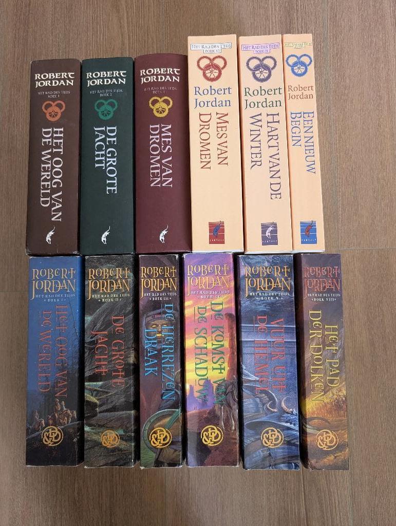 Rad des tijds, Robert Jordan, Boeken, Ophalen, Gelezen, Robert Jordan