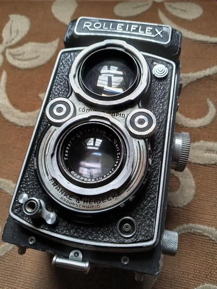 Rolleiflex 3.5 Automat K4/50 - fim getest, Ophalen of Verzenden, Gebruikt, Spiegelreflex, Overige Merken