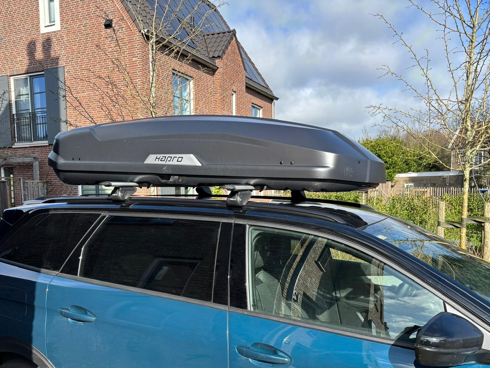 hapro dakkoffer traxer 6.6 (410 Liter) (ZIE TEKST), Ophalen, Zo goed als nieuw