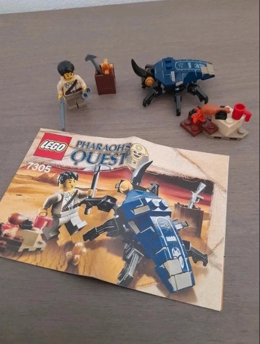 Lego pharao's Quest - 7305 Lego, Lego, Ophalen of Verzenden, Zo goed als nieuw, Compleet