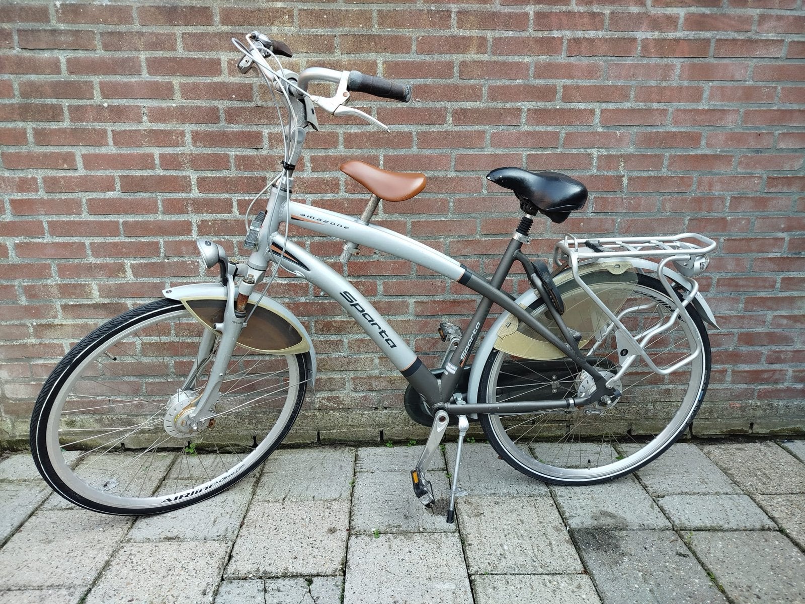 Sparta Amazone Damesfiets - 54cm, 7 versnellingen, Fietsen en Brommers, Fietsen | Heren | Herenfietsen, Ophalen, Sparta, Gebruikt