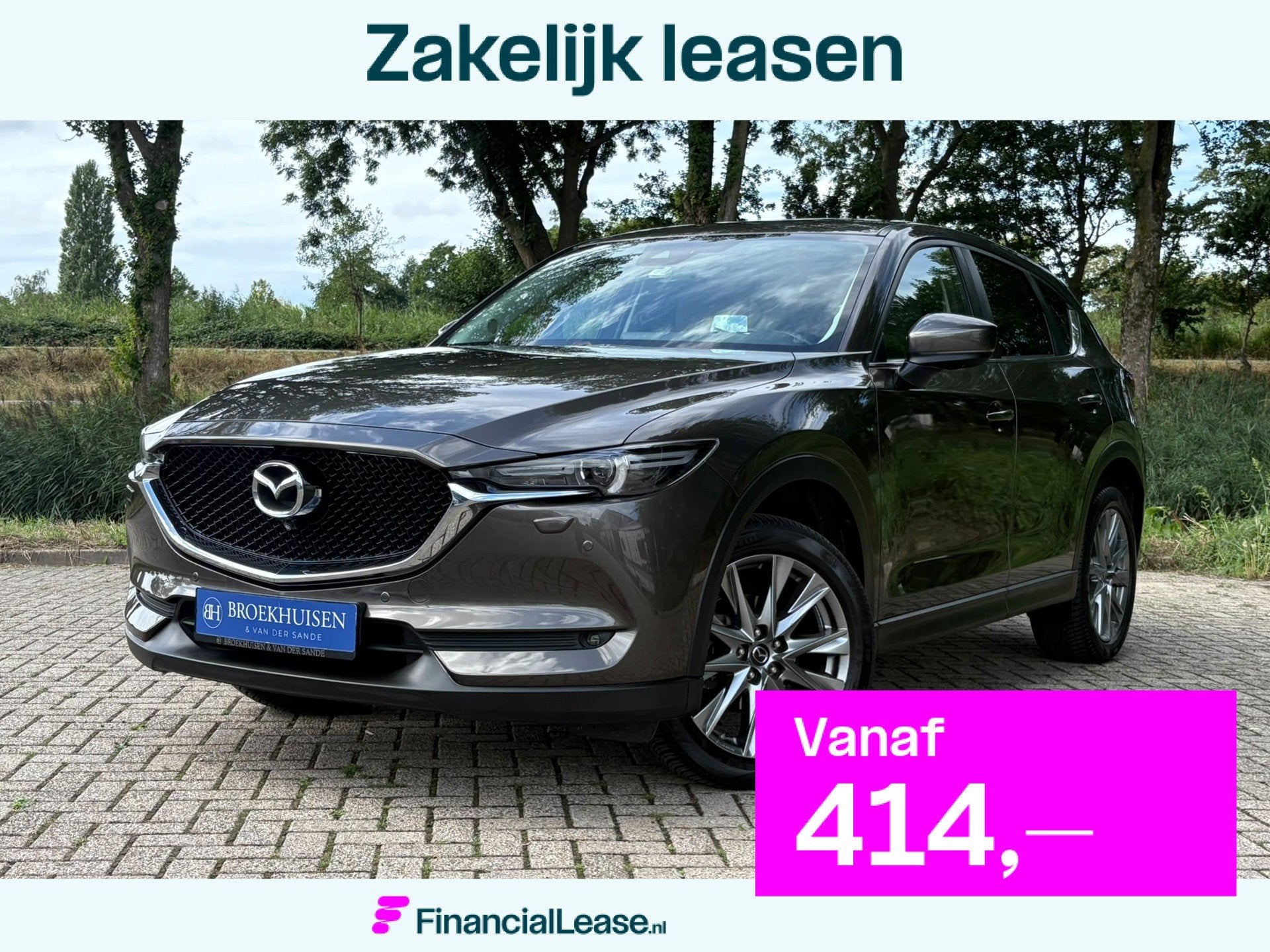 Mazda CX-5 2.5 SkyActiv-G 195pk GT-M Automaat / Trekhaak / 3, Dealer onderhouden, 1490 kg, Gebruikt, 4 cilinders