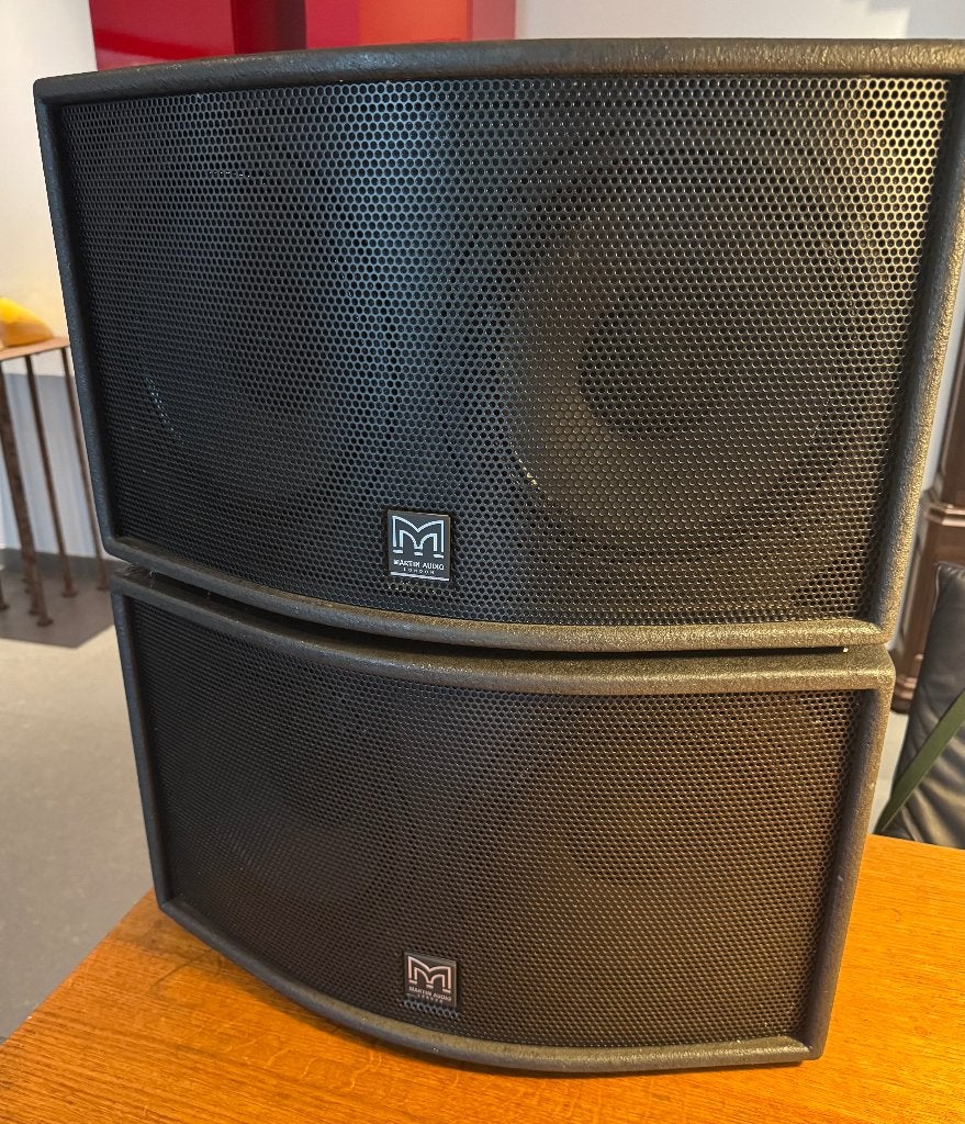 Martin speakers 300, Audio, Tv en Foto, Speakerset, Zo goed als nieuw, Ophalen, 150 watt of meer