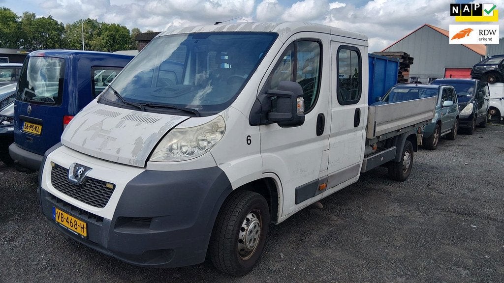 Peugeot Boxer 335 2.2 HDI L3 DC | motor stuk! |, Auto's, Voorwielaandrijving, Euro 5, Gebruikt, 7 stoelen