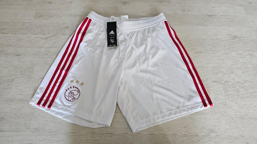 Ajax THUIS Short! Seizoen 18/19! Mt M! NIEUW!, Maat 48/50 (M), Nieuw, Ophalen of Verzenden, Voetbal