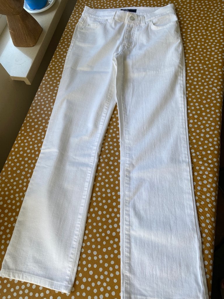 Angels Dolly witte jeansbroek maat 38, Kleding | Dames, Wit, Ophalen of Verzenden, Zo goed als nieuw, W30 - W32 (confectie 38/40)