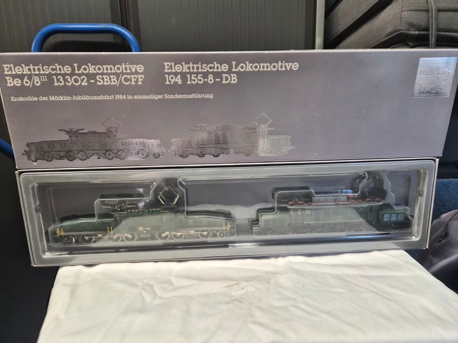 Märklin Krokodil Jubiläumsfahrt 1984 Sonderausführung, Ophalen of Verzenden