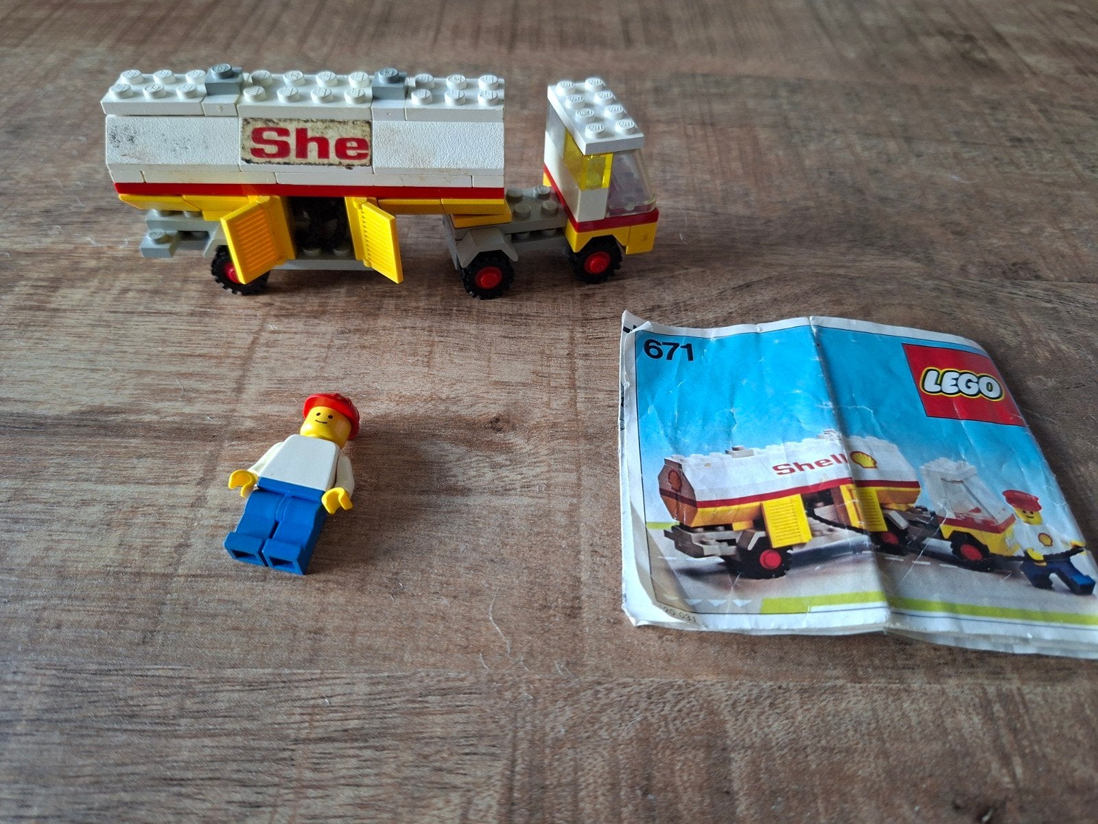 LEGO 671 Shell wagen, Ophalen of Verzenden
