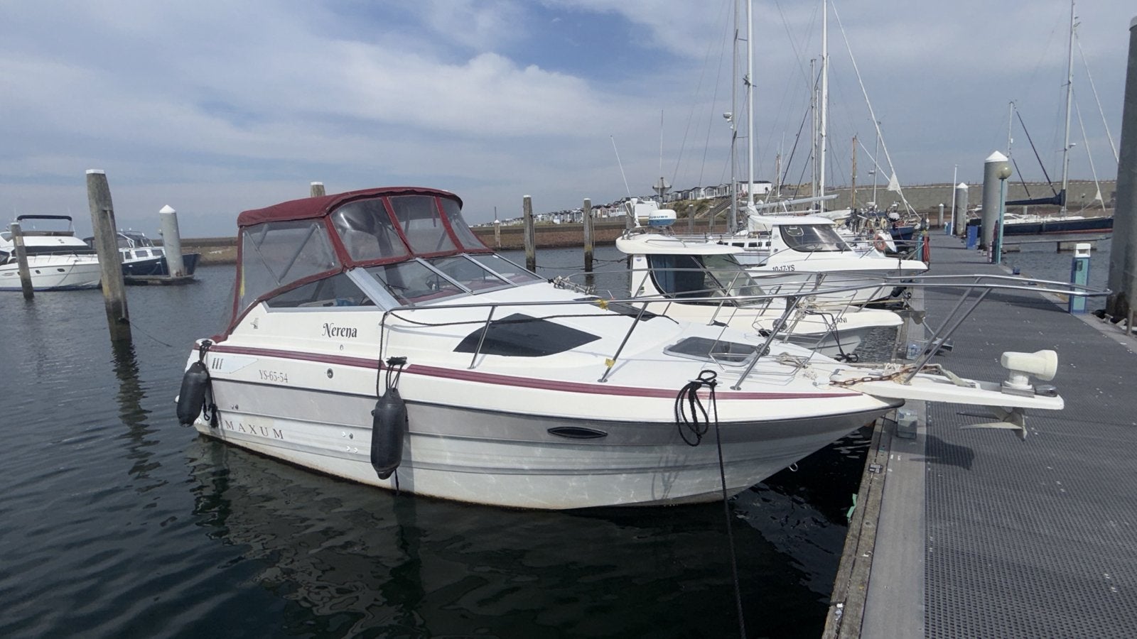 Maxum 2300 SC Motorboot - Ideaal voor dagtochten, Benzine, Overige merken, Gebruikt, Biminitop