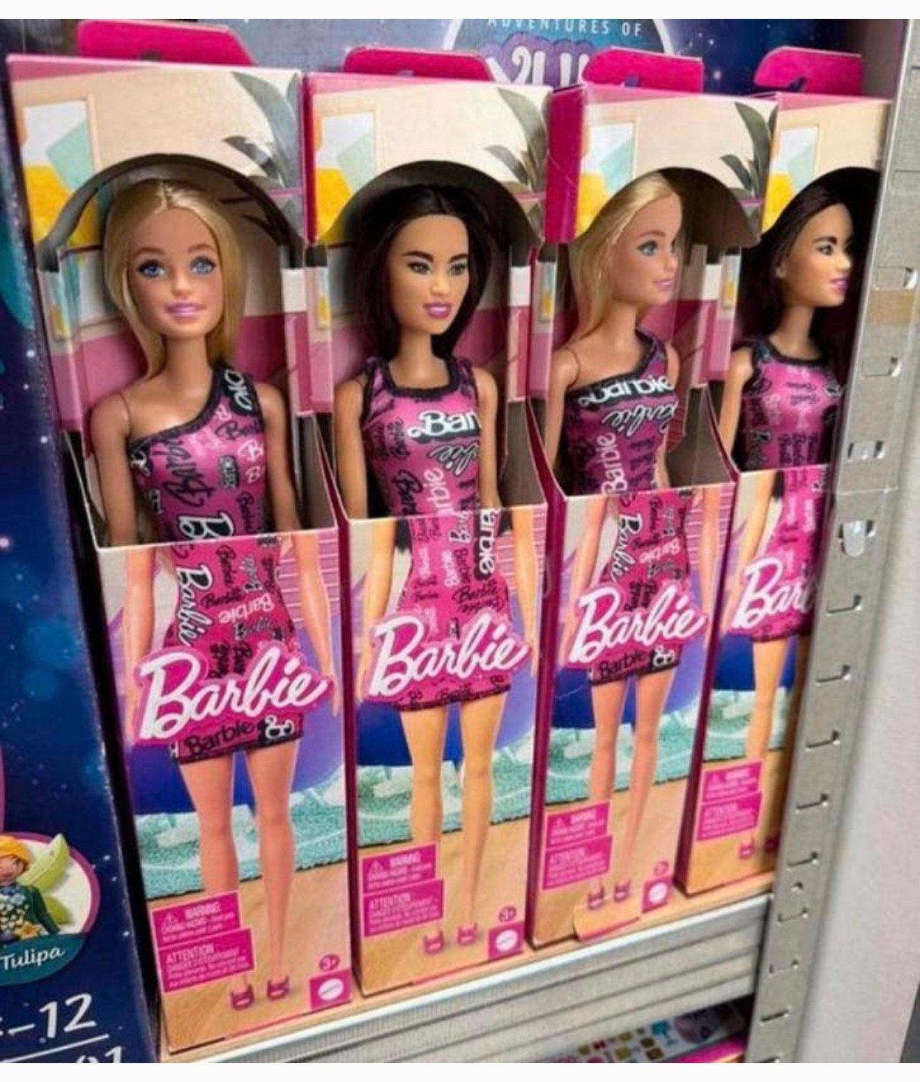 Mattel Barbie Modepop met blond of bruin haar pop - NIEUW, Barbie, Nieuw, Ophalen of Verzenden, H