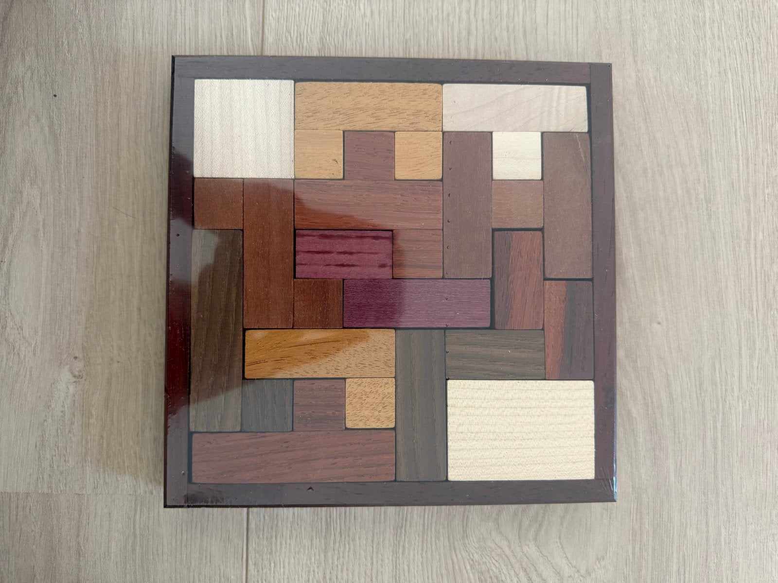Houten Puzzel - Uniek Design, Ophalen of Verzenden, Minder dan 500 stukjes, Zo goed als nieuw, Legpuzzel