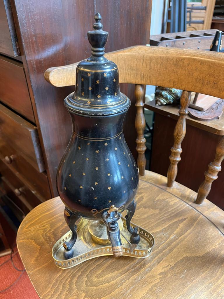 Antieke Tinnen Tafelfontein - Napoleon III, 19e Eeuw, Antiek en Kunst, Antiek | Tin, Ophalen