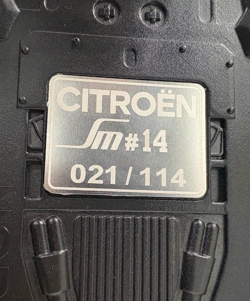 Citroen SM #14 JC 1972 1/12 NOREV 121714 limited 114 nog 2 !, Verzenden, Nieuw, 1:9 t/m 1:12, Auto