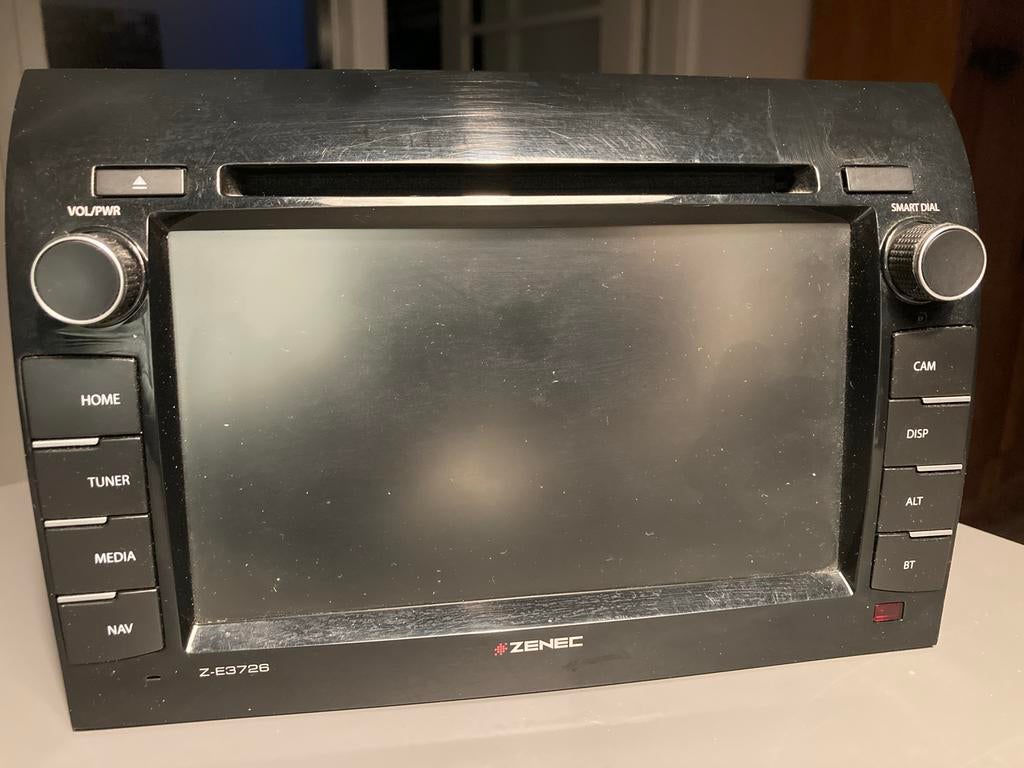 ZENEC Z-E3726 Navigatiesysteem voor Fiat Ducato, Ophalen of Verzenden, Gebruikt