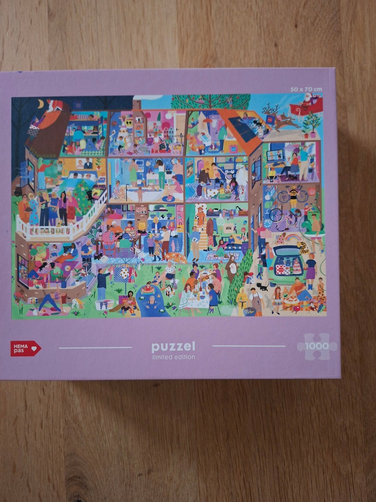 Legpuzzel HEMA 1000 stukjes, Ophalen, 500 t/m 1500 stukjes, Nieuw
