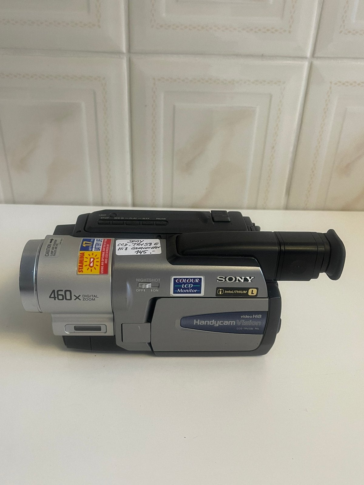 Sony CCD-TRV58E, Ophalen of Verzenden, Zo goed als nieuw