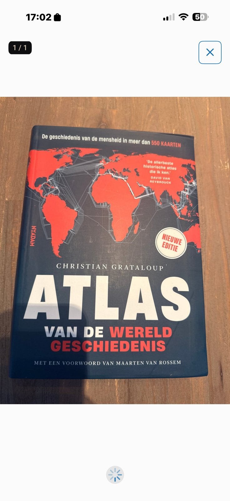 Atlas, Ophalen of Verzenden, Zo goed als nieuw