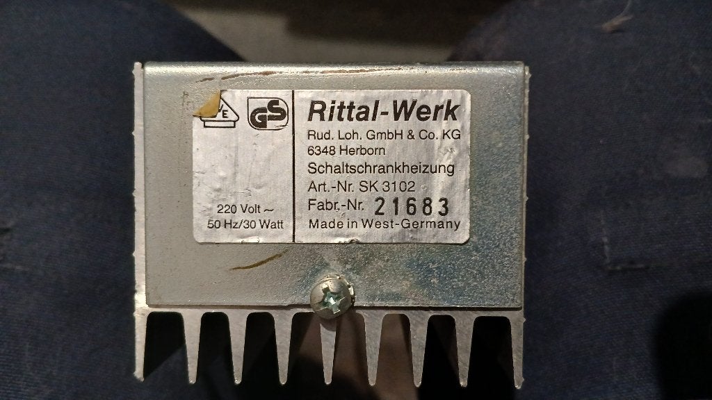 Rital schaltschrankheizung SK3102, Hobby en Vrije tijd, Ophalen of Verzenden, Zo goed als nieuw
