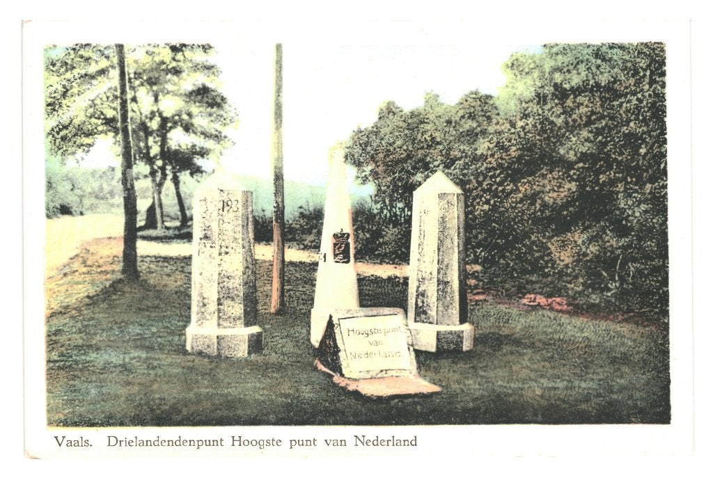 939964 Vaals Drielandenpunt Mooie oude kaart Onbeschreven