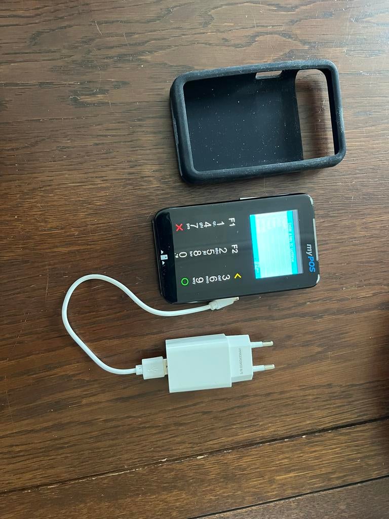 myPOS betaalterminal met oplader en hoesje, Verzamelen, Elektronische Apparatuur, Ophalen of Verzenden