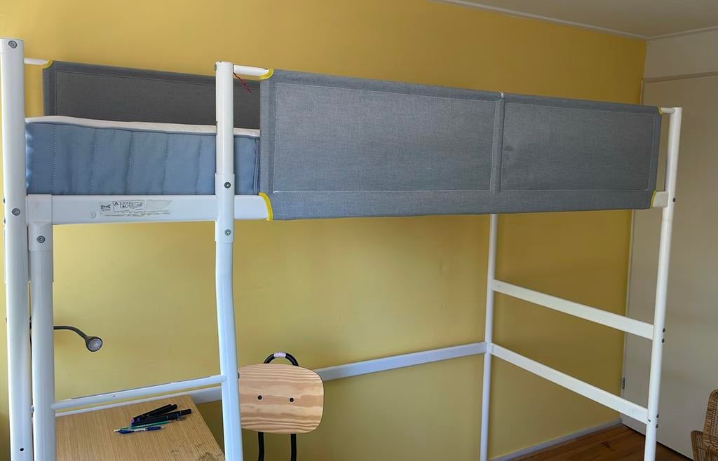 Gratis hoogslaper ikea, zsm weg, Ophalen, Eenpersoons, Zo goed als nieuw, 90 cm