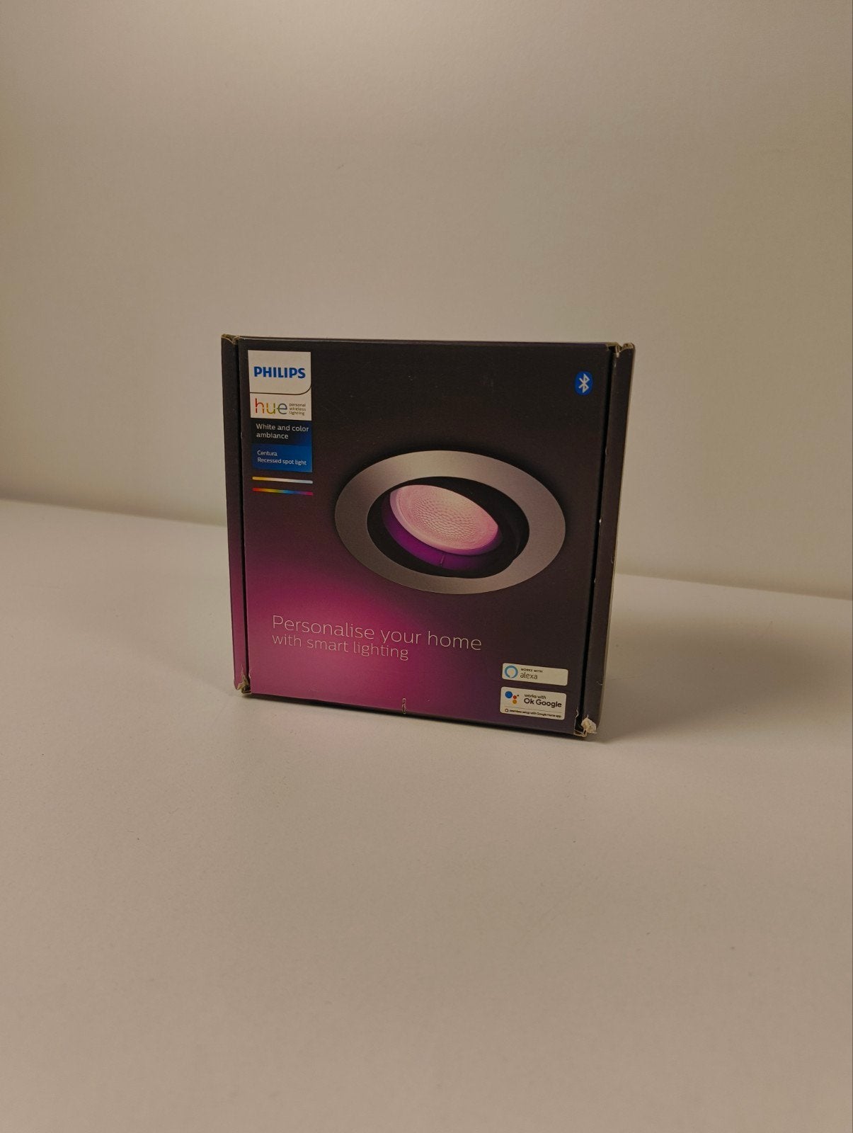 Philips Hue Centura Opbouwspot White and Color Ambiance, Led-lamp, Nieuw, Bedienbaar via app, Meerkleurig