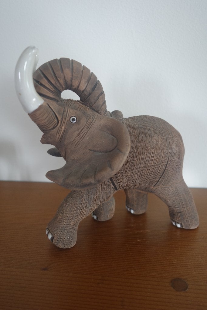 olifant beeld, Verzamelen, Beelden en Beeldjes, Ophalen of Verzenden, Zo goed als nieuw, Dier