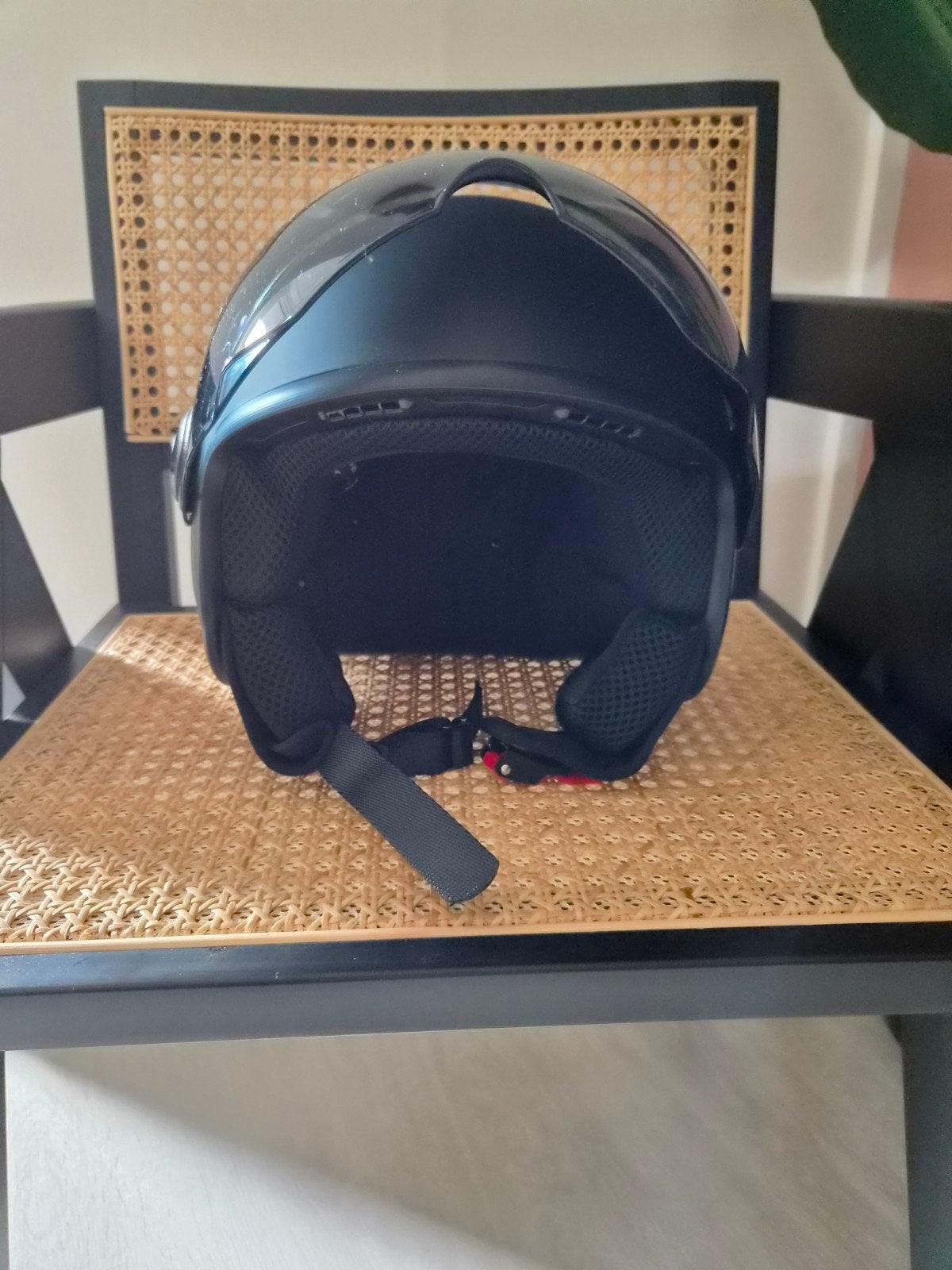 Vito Helmets Jethelm Mat Zwart Maat XS, XS, Dames, Jethelm, Tweedehands