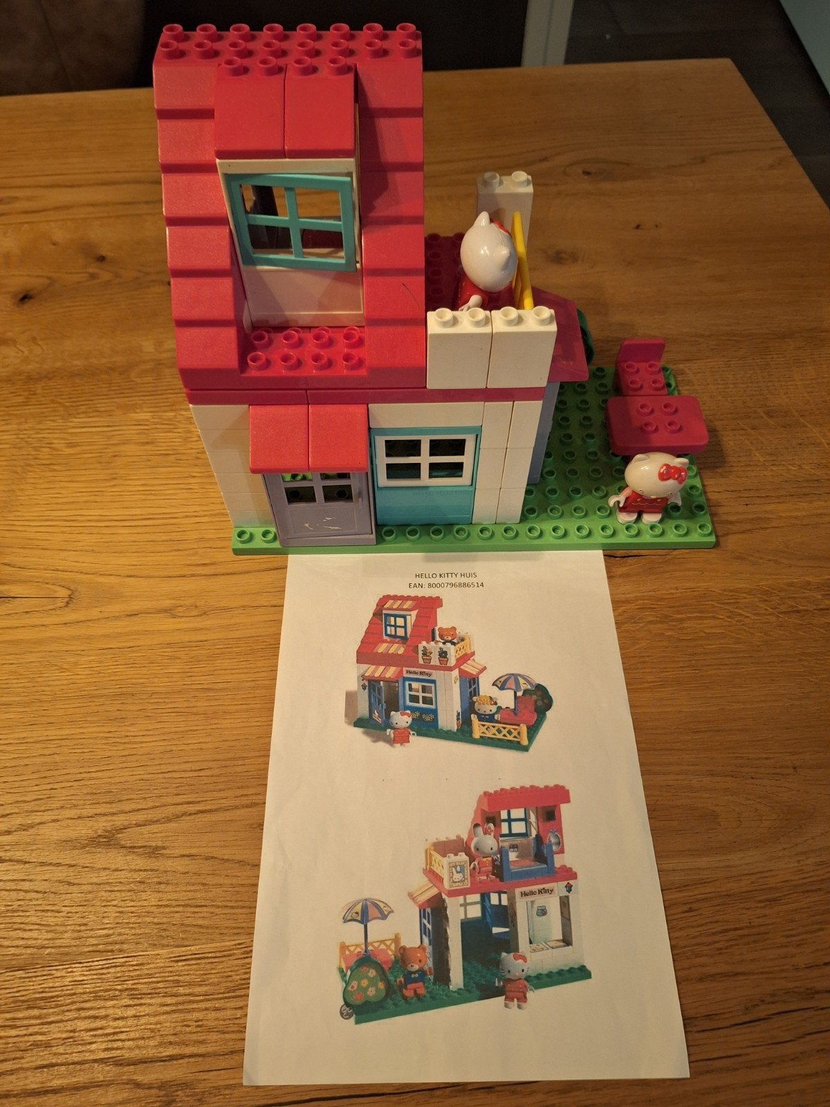Hello Kitty Huis Bouwset, Ophalen, Gebruikt, Overige merken