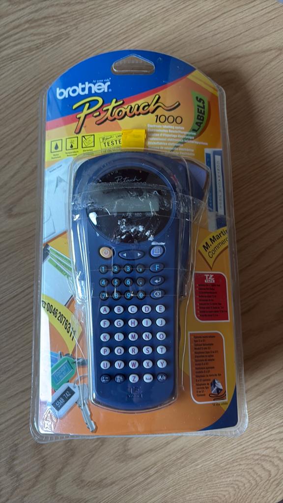 Brother P-touch 1000 labels, Ophalen of Verzenden, Nieuw