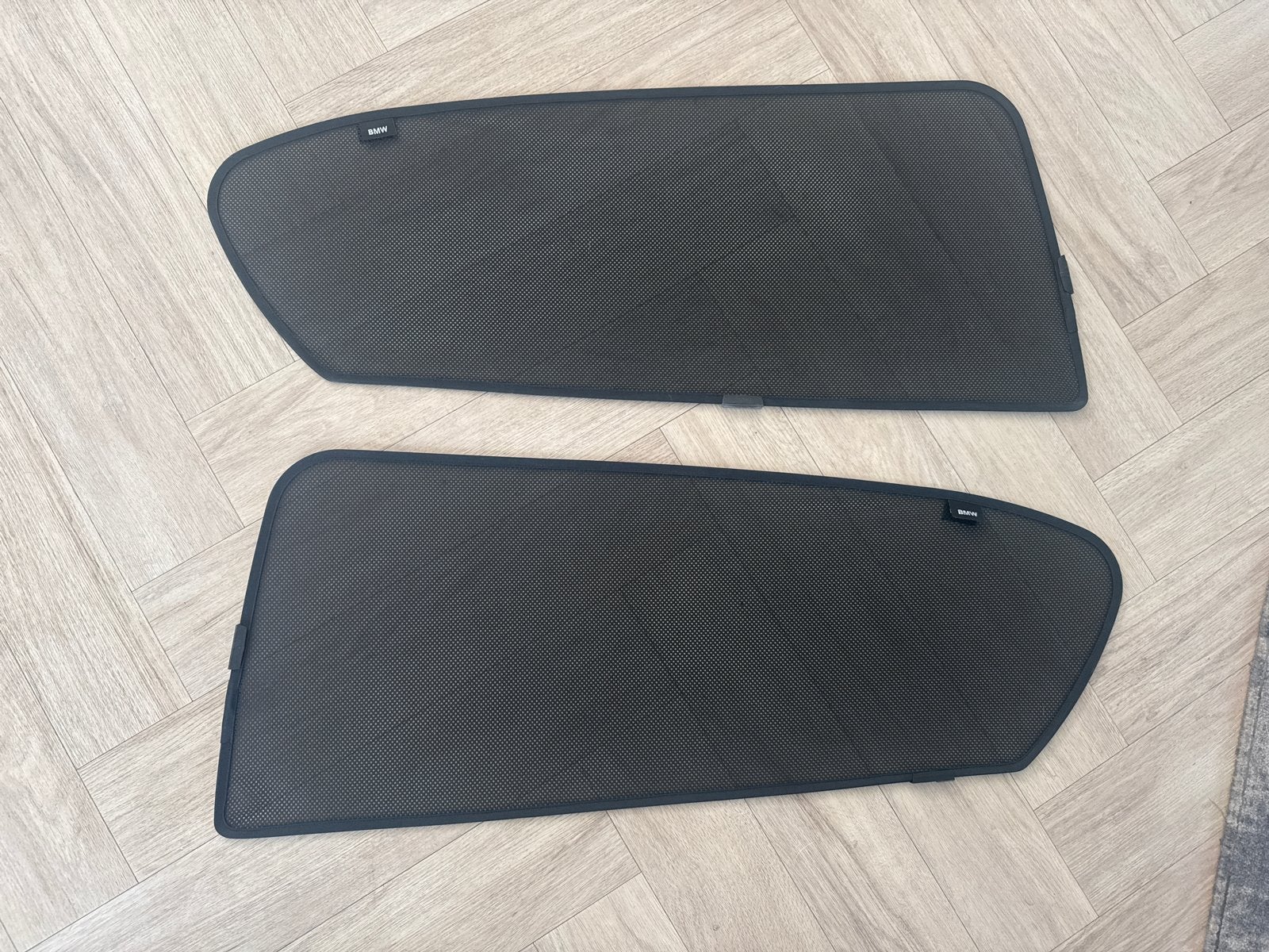 BMW Zonnescherm 2219797 R links en rechts achter, Auto diversen, Ophalen of Verzenden, Gebruikt