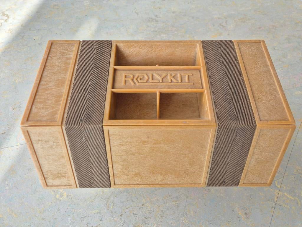 Vintage Rolykit Opbergdoos - Handige Opbergoplossing, Hobby en Vrije tijd, Overige Hobby en Vrije tijd, Ophalen of Verzenden