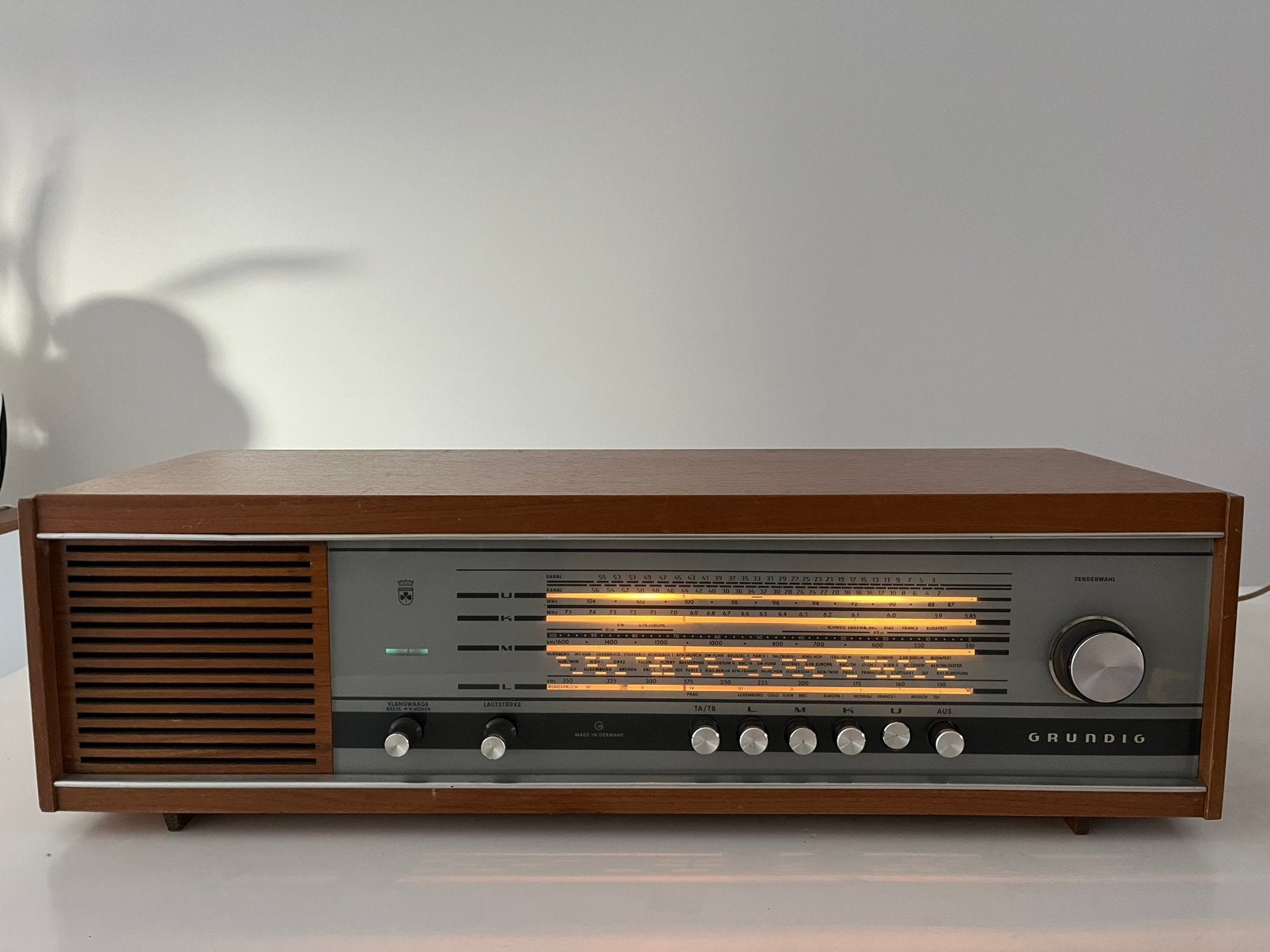 Grundig RF-145 radio uit de jaren 60, werkend!, Ophalen