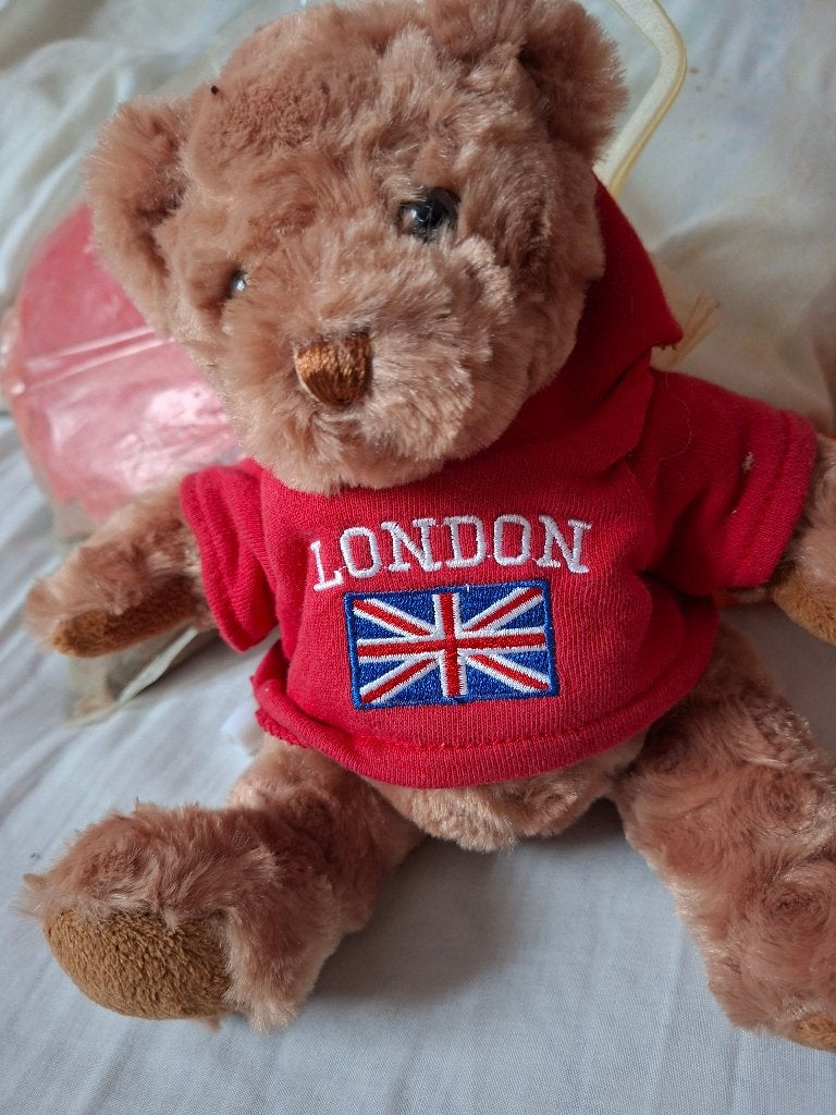 beertje London, Ophalen of Verzenden, Zo goed als nieuw, Stoffen beer, Overige merken