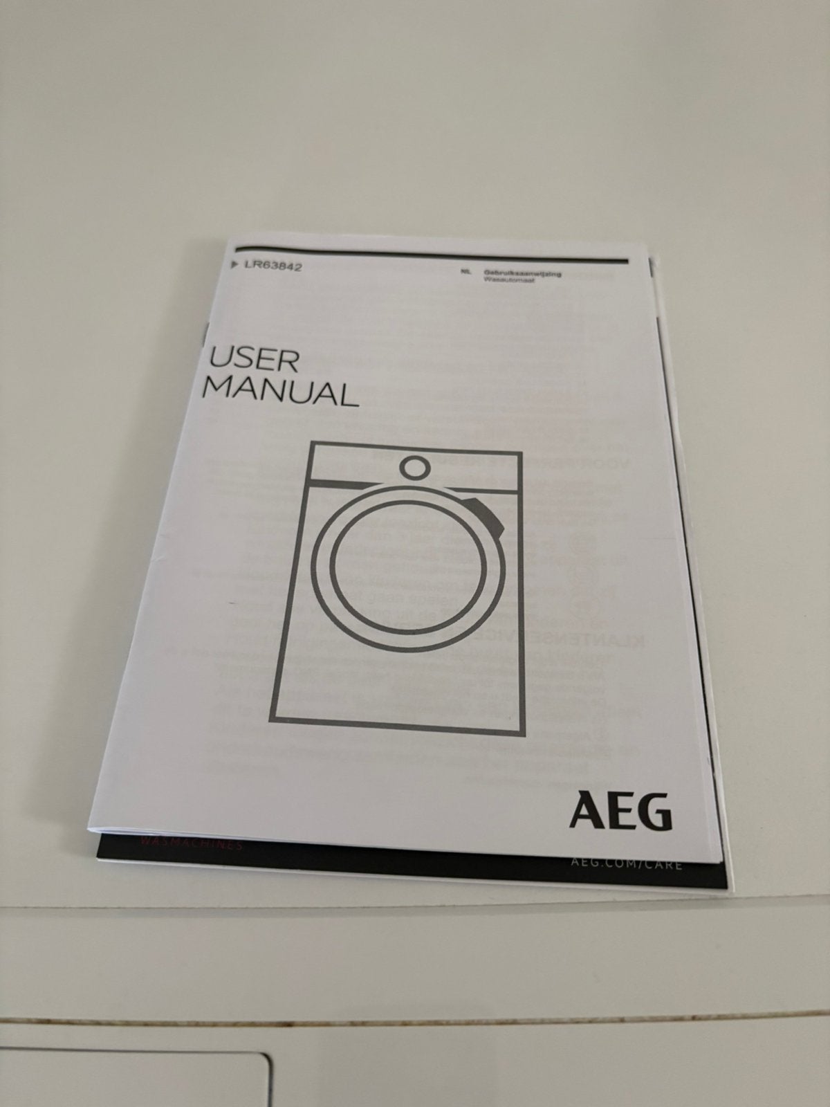 AEG wasmachine, Witgoed en Apparatuur, Wasmachines, Ophalen, Zo goed als nieuw, 85 tot 90 cm, 1200 tot 1600 toeren