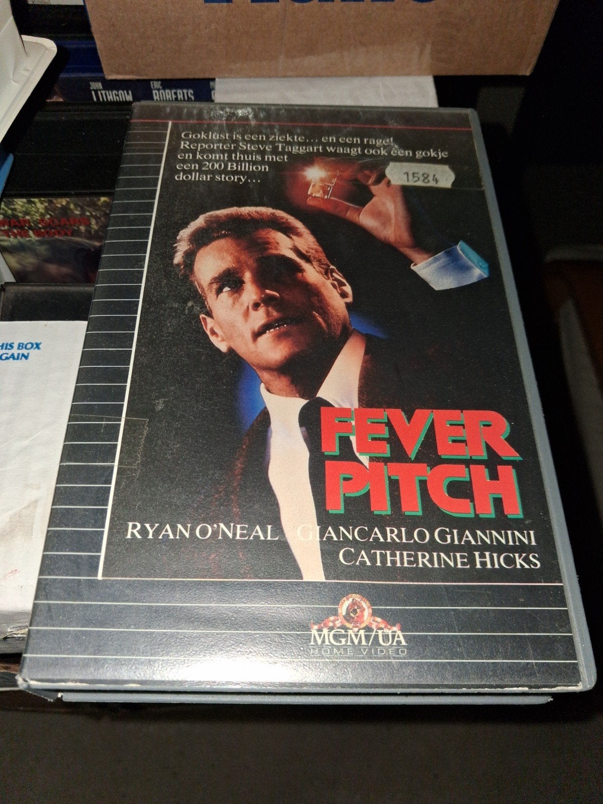 Vhs ex-rental  - Fever Pitch, Vanaf 16 jaar, Ophalen of Verzenden, Gebruikt, Horror