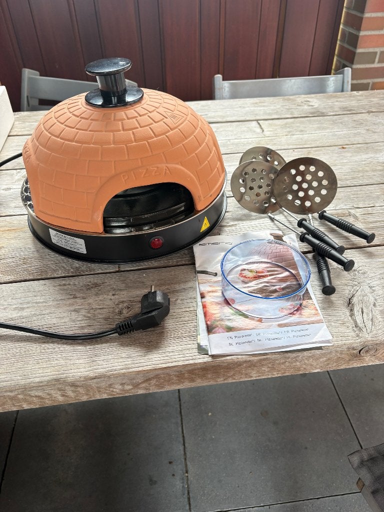 Pizarette, Witgoed en Apparatuur, Gourmetstellen, Ophalen, Gebruikt, 4 t/m 7 personen