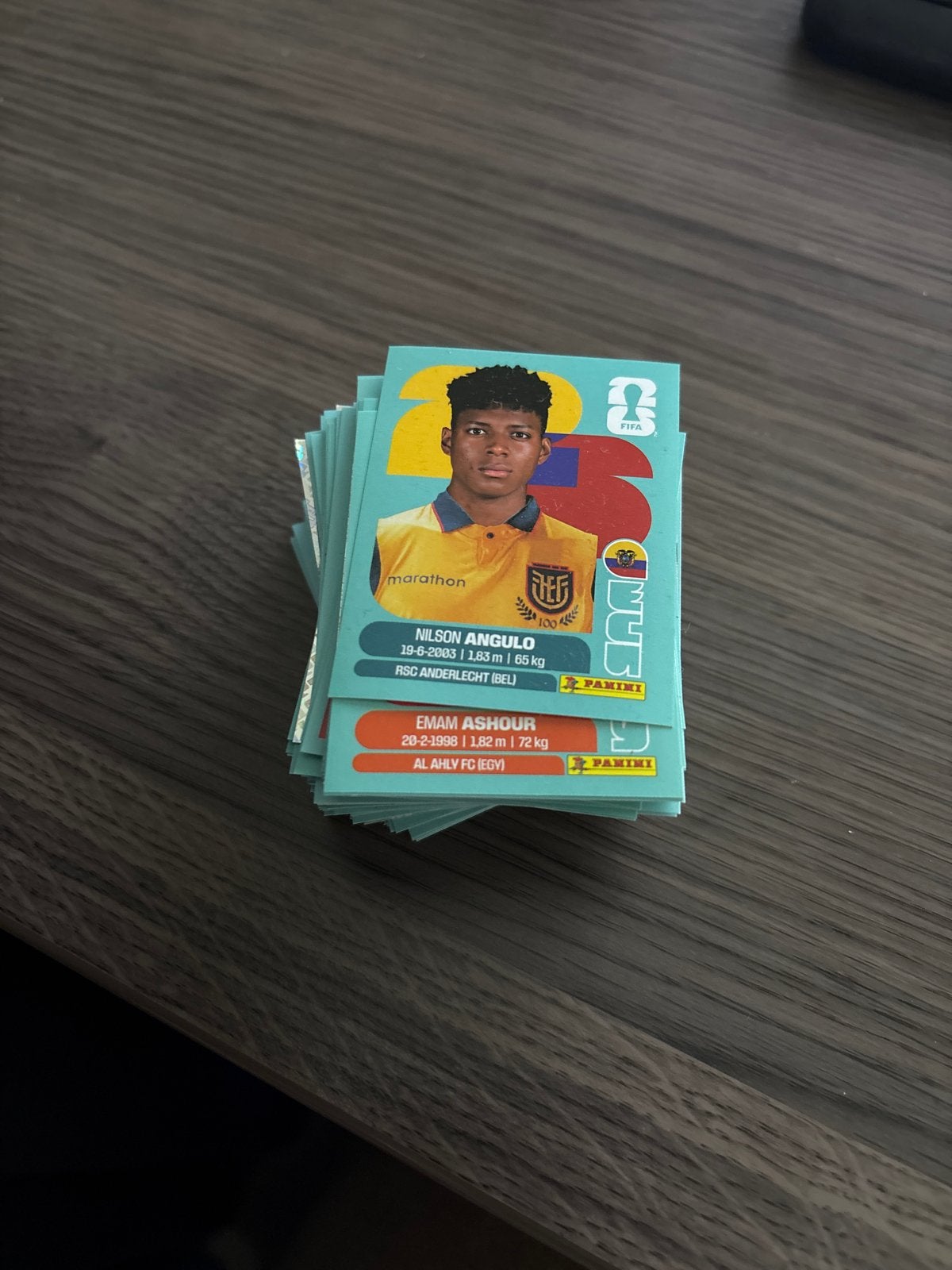 Panini FIFA Voetbalplaatjes - Grote Stapel, Ophalen, Gebruikt, Meerdere plaatjes