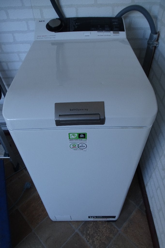 AEG bovenlader. 7000 serie, Witgoed en Apparatuur, Wasmachines, Ophalen, Gebruikt, Bovenlader, Wolwasprogramma