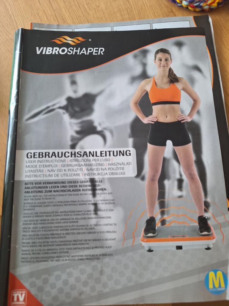 Vibroshaper trilplaat - Zo goed als nieuw, Kunststof, Verzenden, Zo goed als nieuw, Buik
