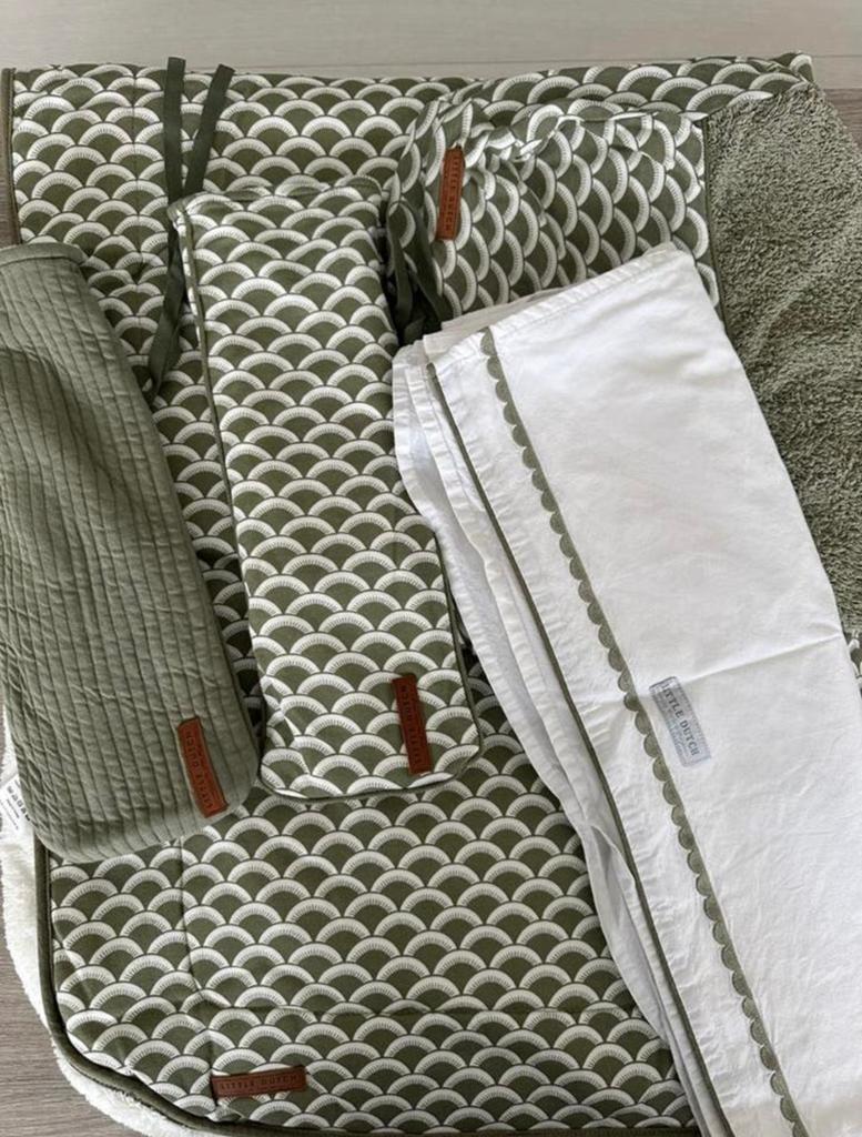 Little Dutch deken, laken, verschoonhoes, kruikenzak en mand, Ophalen, Jongetje of Meisje, Wit, Deken of Dekbed