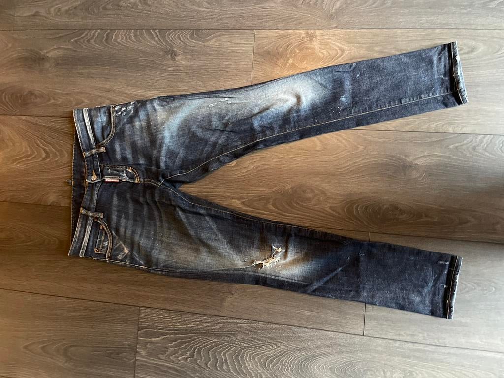 2x Dsquared jeans maat 44, Ophalen of Verzenden, Zo goed als nieuw, Blauw, W32 (confectie 46) of kleiner