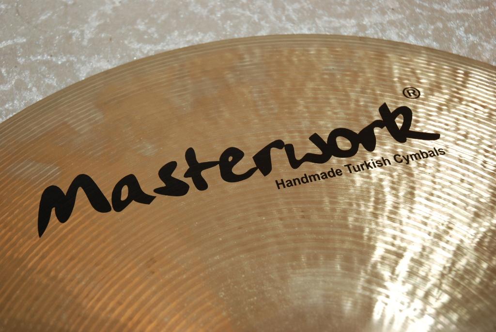 Masterwork Custom extra thin Ride bekken 2447gr 21 inch, Gebruikt, ., Drums of Percussie, Ophalen of Verzenden