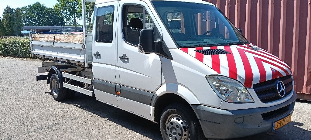 Mercedes-Benz Sprinter 3 zijdige kieper met PTO, 13 km/l, Euro 5, Zwart, 4 cilinders