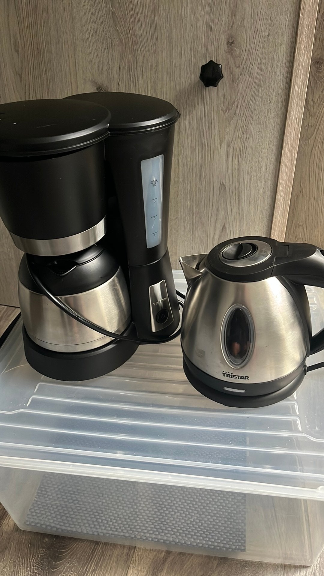 Koffie en waterkoker tristar, Ophalen, Zo goed als nieuw, 3 snelheden of meer