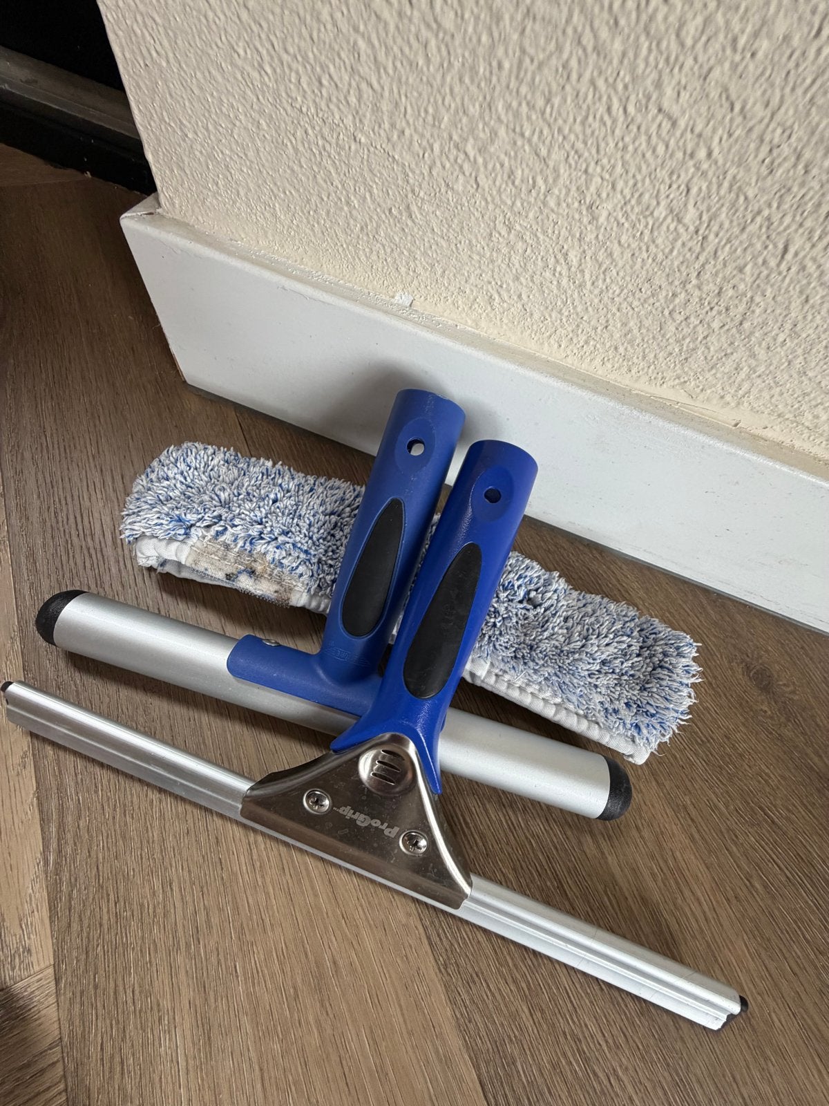 Raamwisser set met telescoopsteel, Ophalen, Raamwisser of Trekker