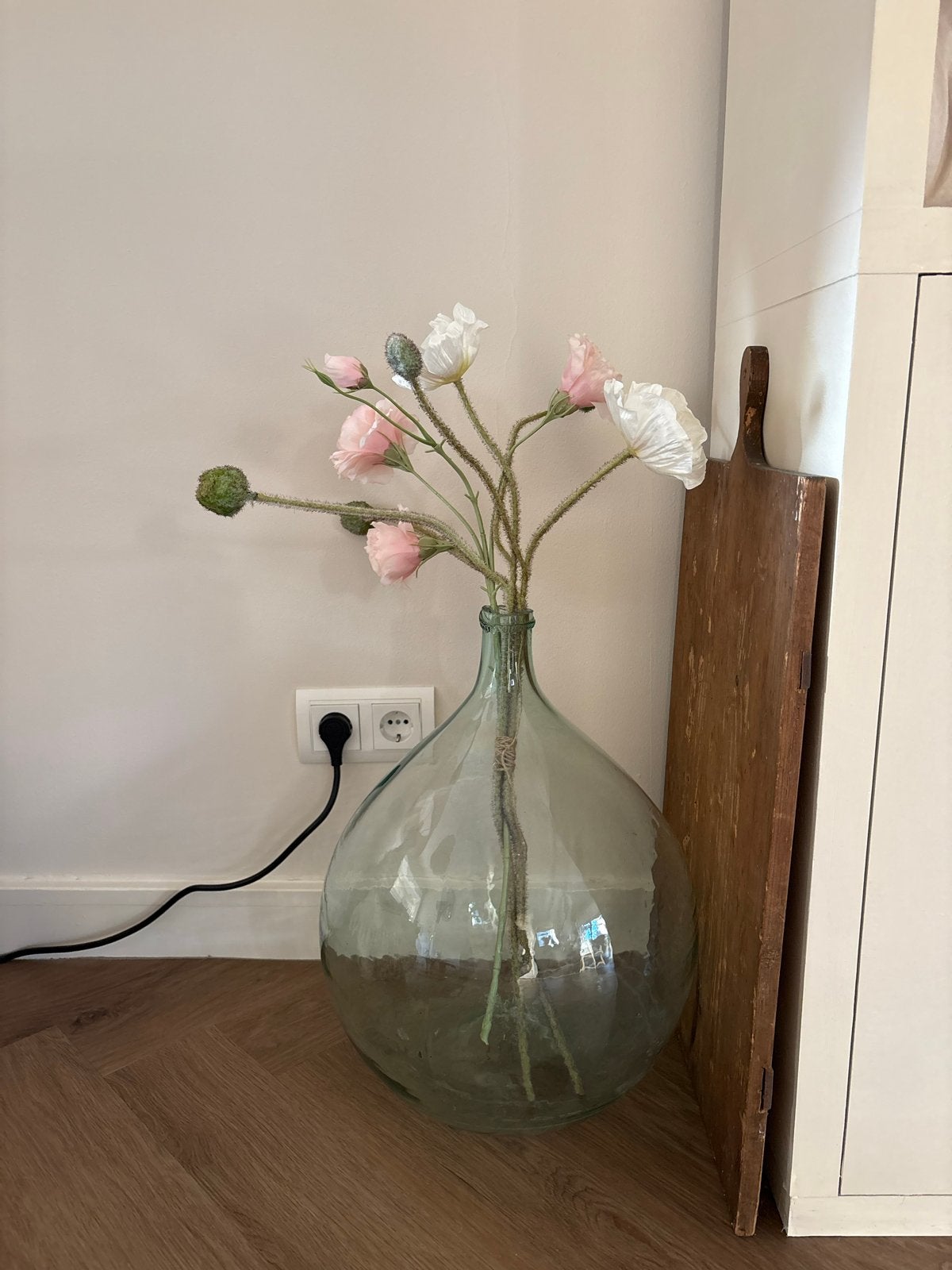 Mooie zijde bloemen, net nieuw!, Meerkleurig, Textiel, Inclusief decoratie, Nieuw
