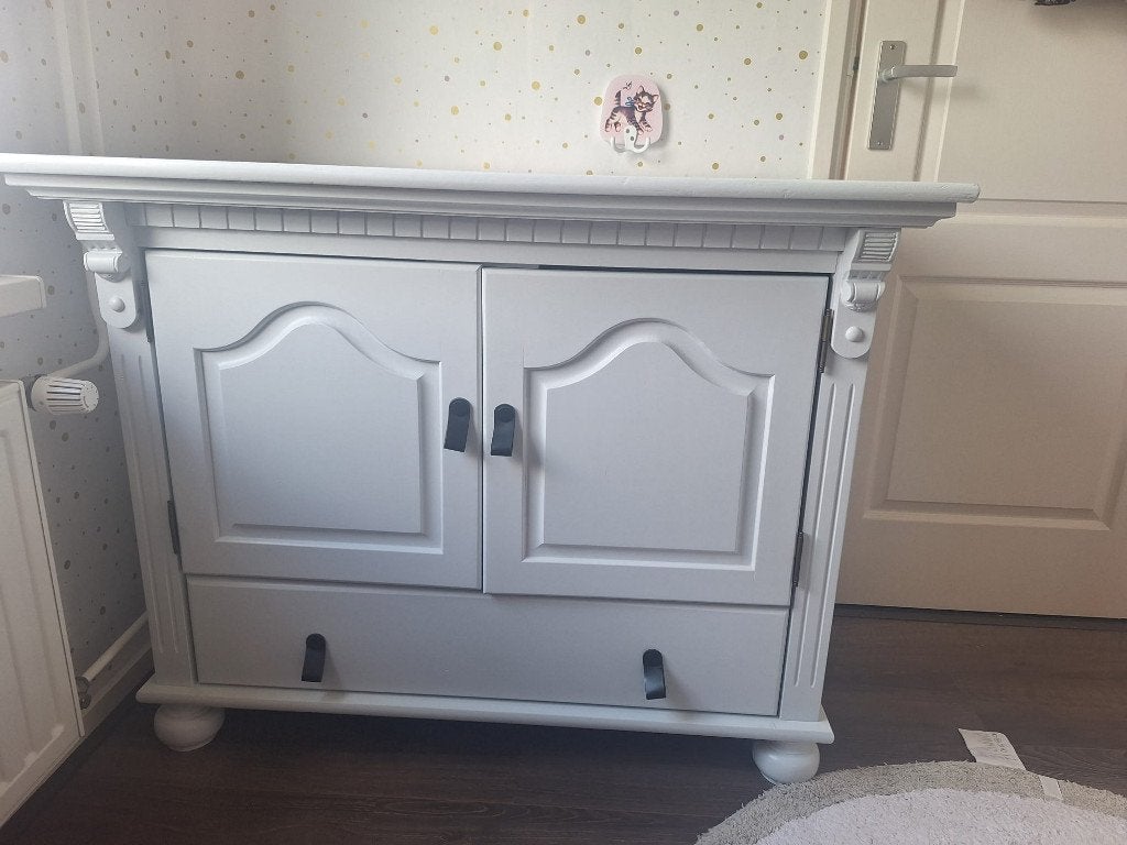 Grenen Commode/ Kast met boekenplank, Ophalen, Gebruikt